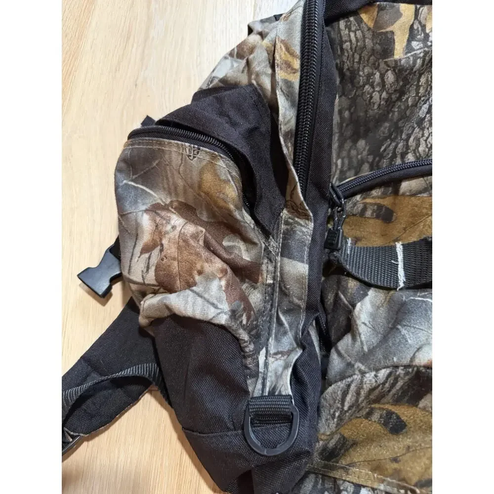 Realtree Camo Hunting Backpack Multi Pocket Daypack Outdoor Tactical Gear Bag